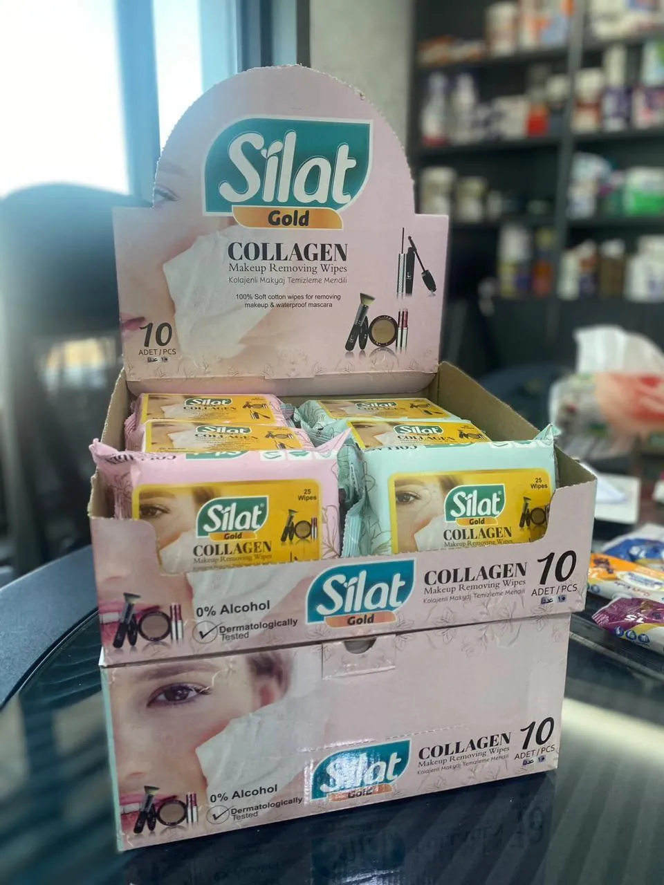 Silat Gold Collagen Make-up Removing Wipes — 3