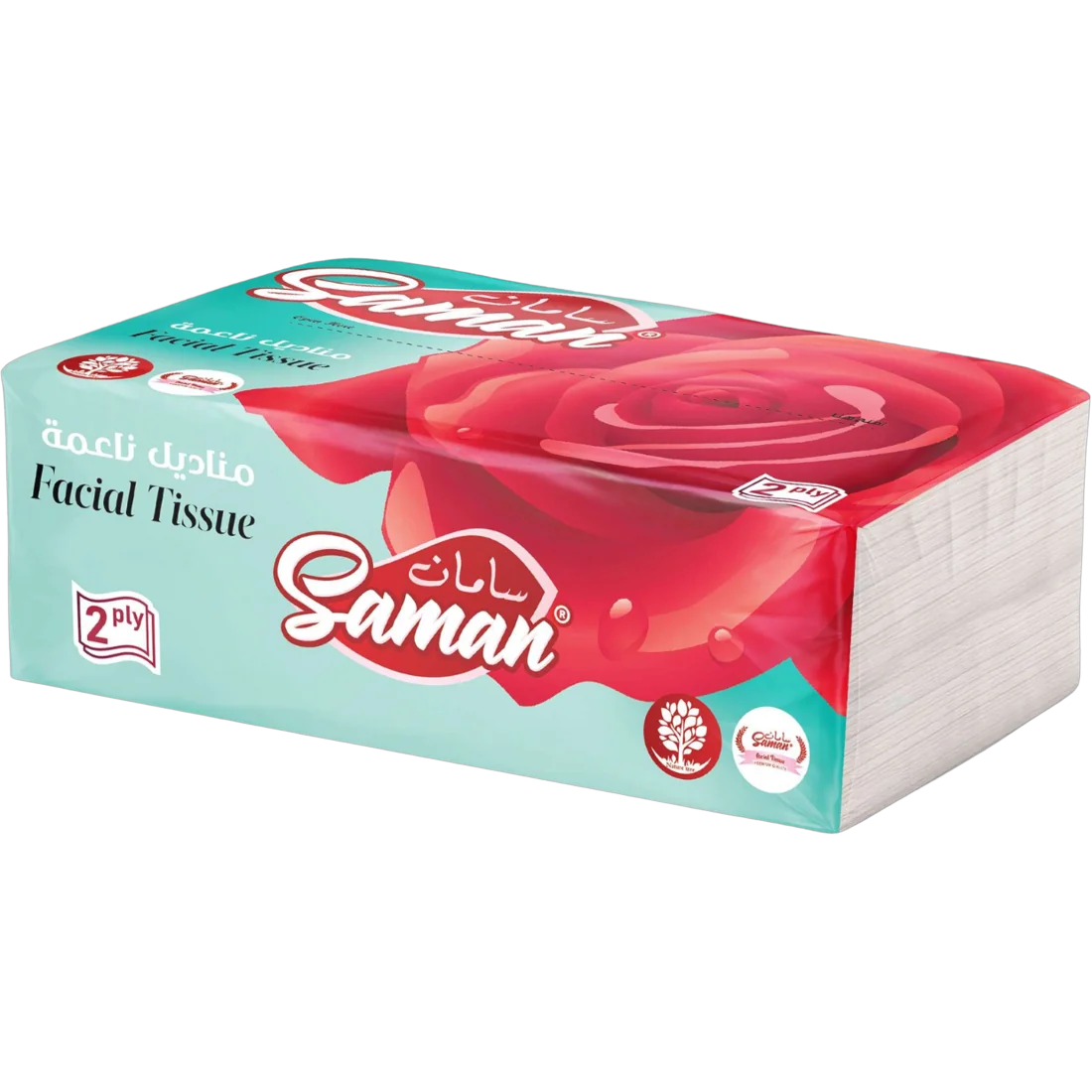 Saman Facial Tissue — 2 Ply